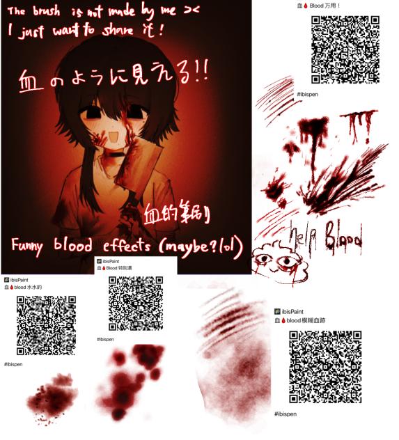 Blood brush