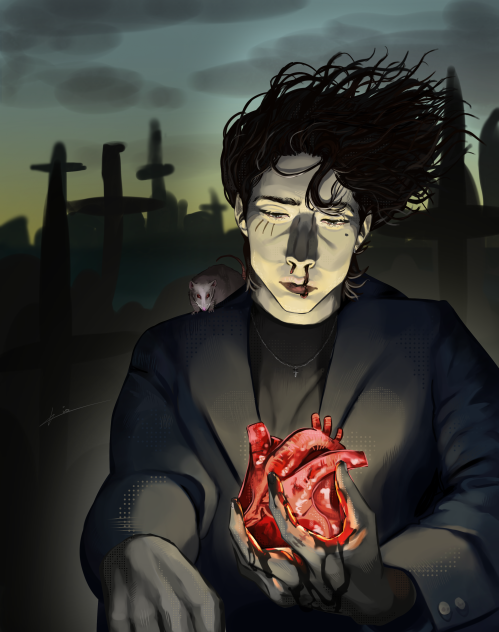 Chandler the ghost finds his heart