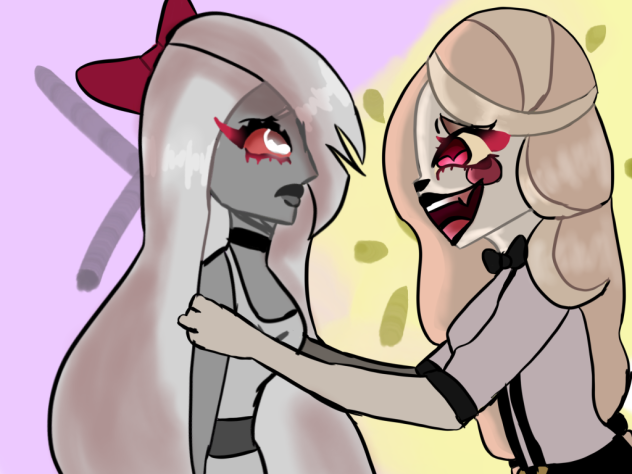 Happy valentines day! hazbin hotel