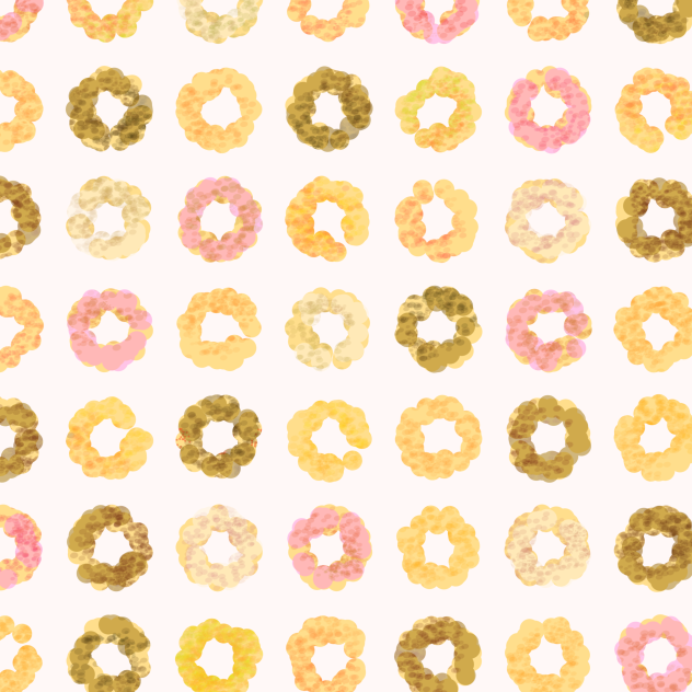 手作りドーナツ