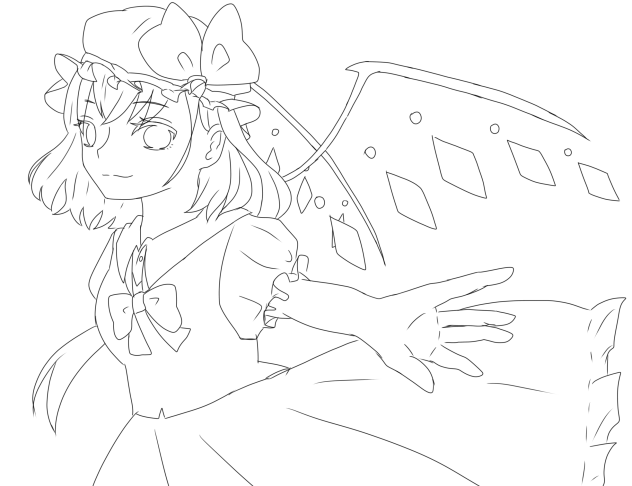 ふらんちゃん いろぬり