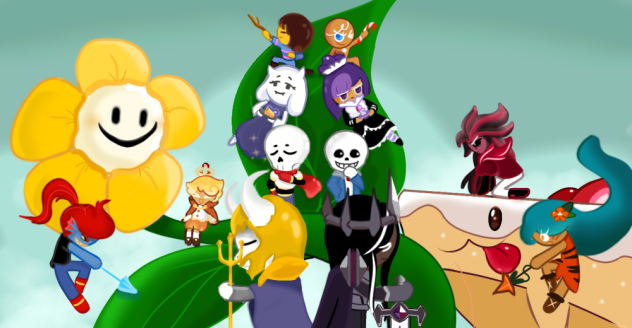 undertale x cookie run kingdom