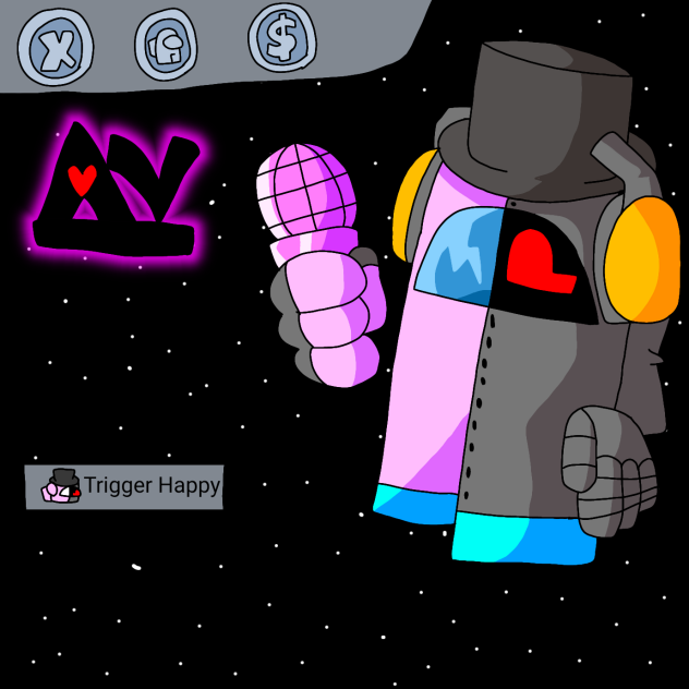 Vs. Rose Twins (Trigger Happy) art 1