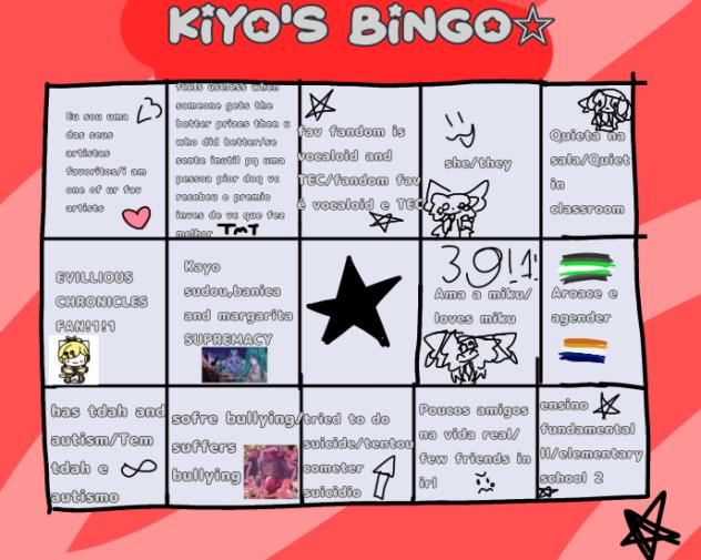 Meu bingo!!!