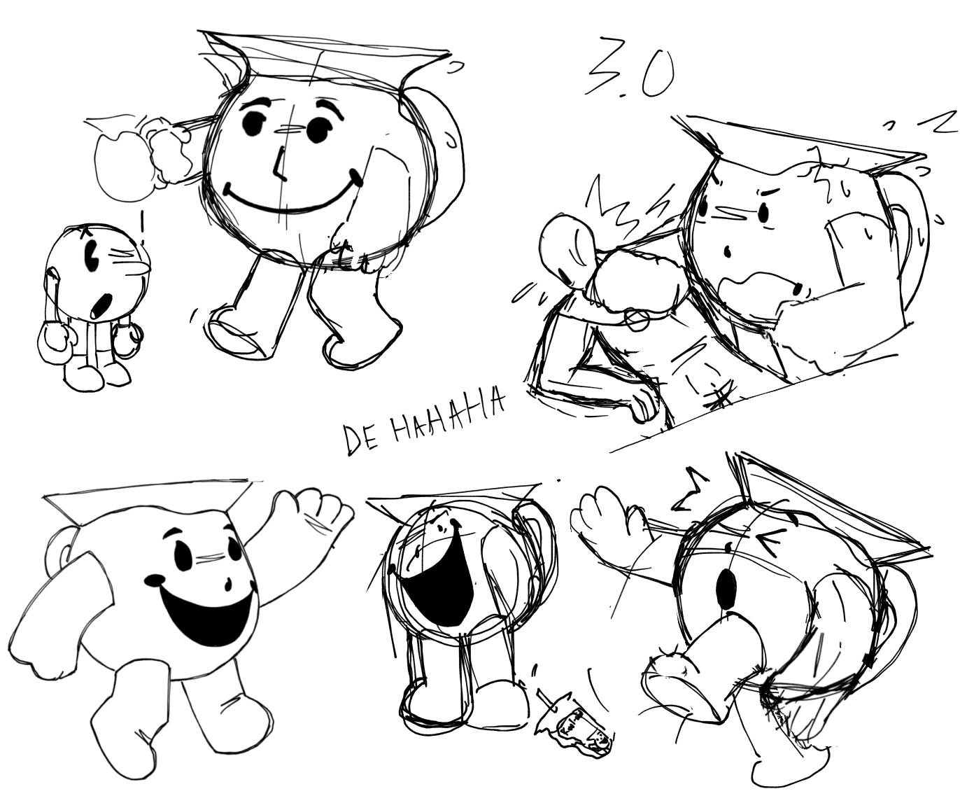 kool aid man sketch - ibisPaint