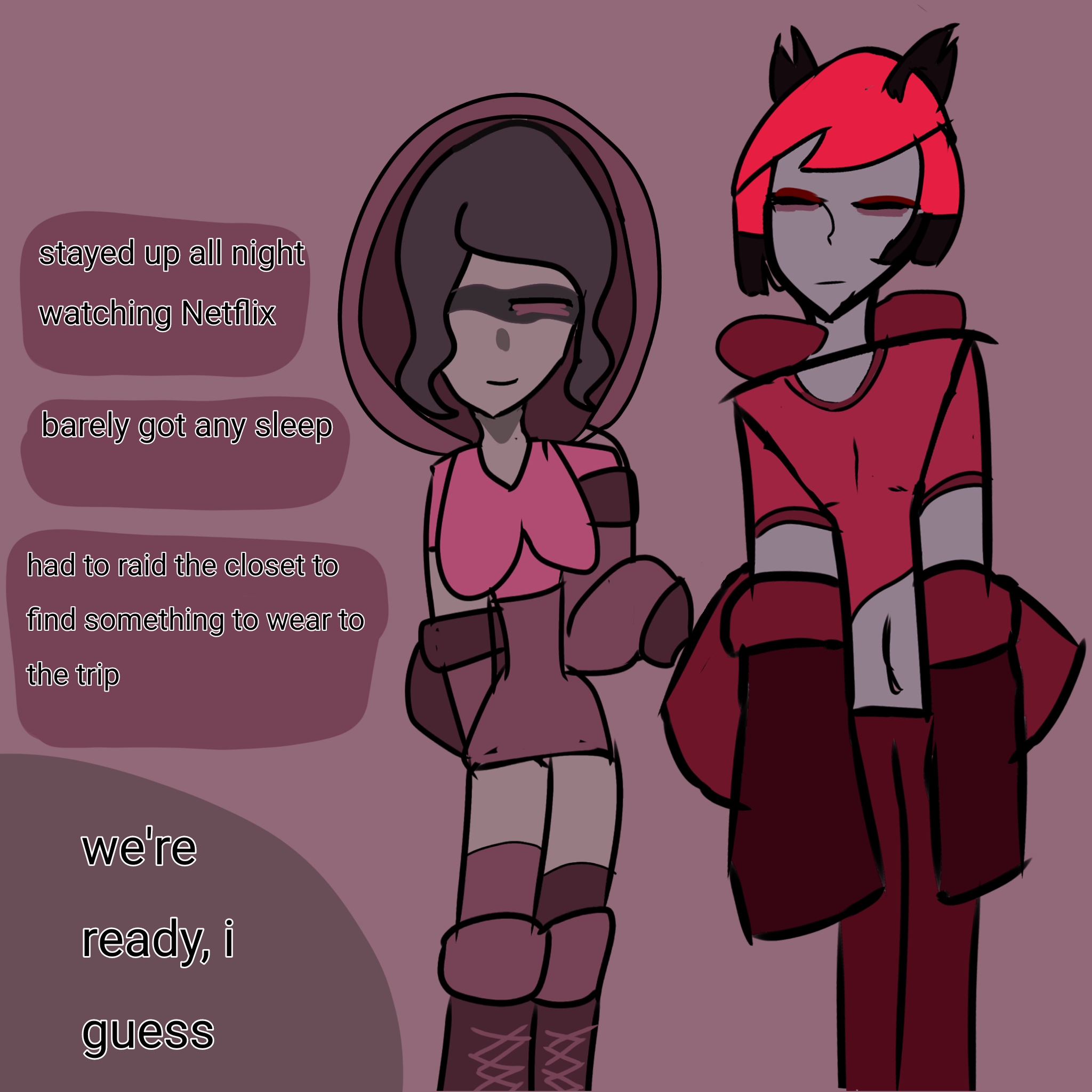 Sleep Deprived - ibisPaint