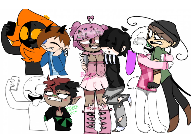 I present to you… another hugging collab