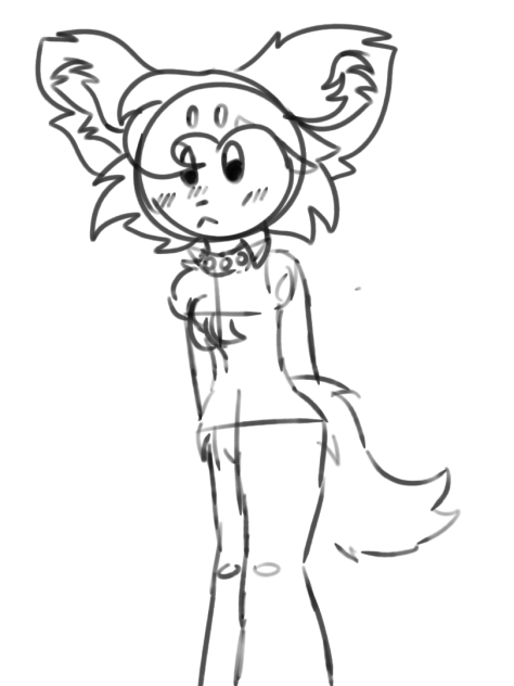 Model furry wilka (wolf)