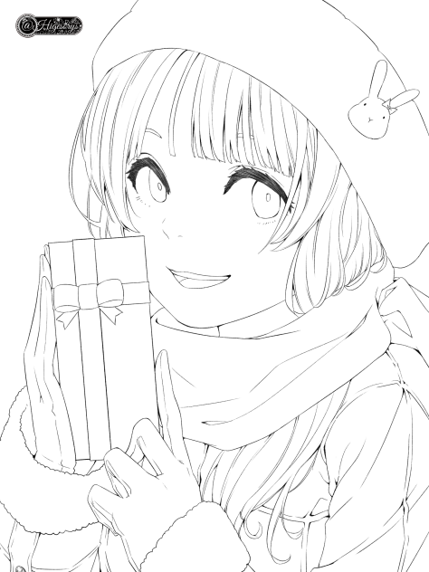 ☆バレンタイン❤︎2024☆(線画)