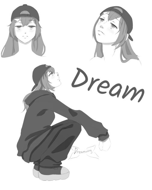 random sketches of my oc