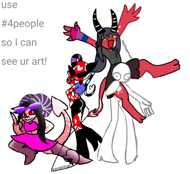 Helluva Boss imp collab!!!