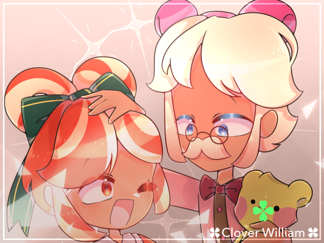Lollipop Cookie and Butterbear Cookie