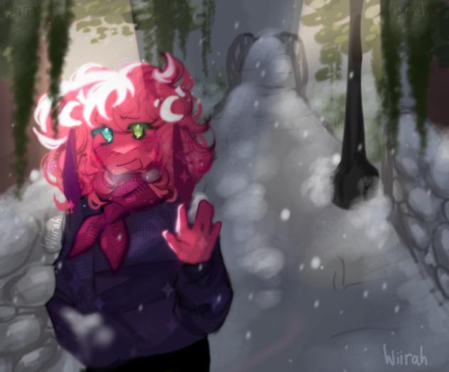 🤍🌨️🧣
