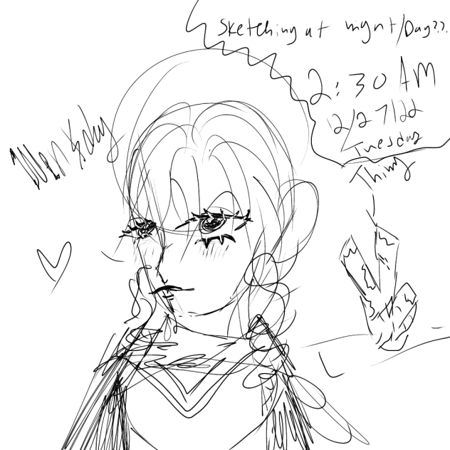 My stomach hurts and I’m at my gramps