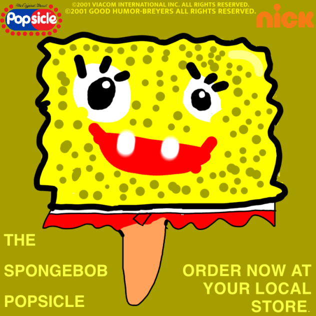 The Spongebob Popsicle