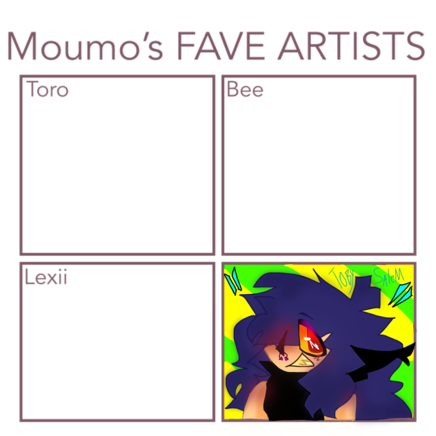 Fav artists collab free space