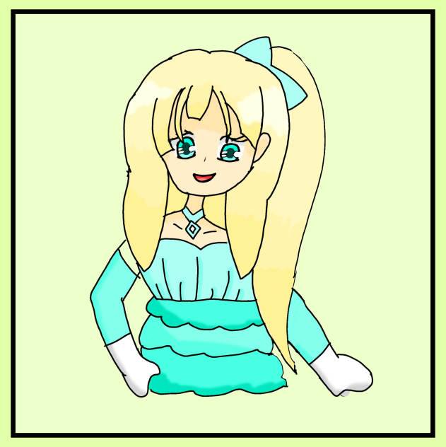 Cinderella (My ultra-cartooned version)