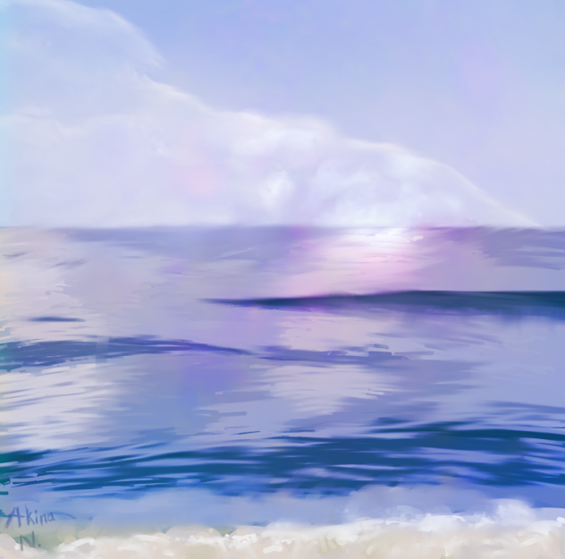 Purple seas