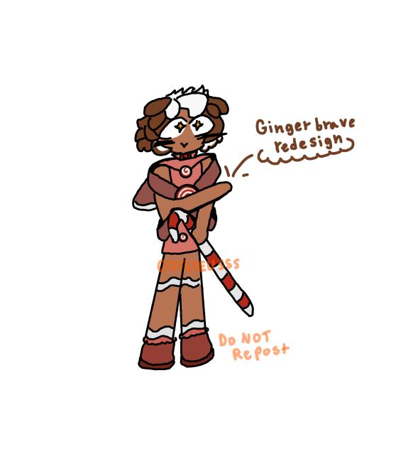 Gingerbrave redesign