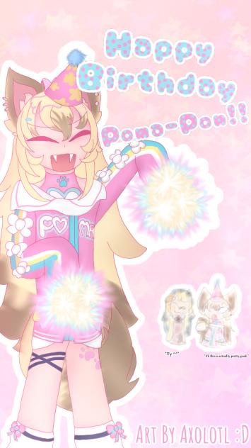 POMA PON BIRTHDAY FANART PIECE!!!