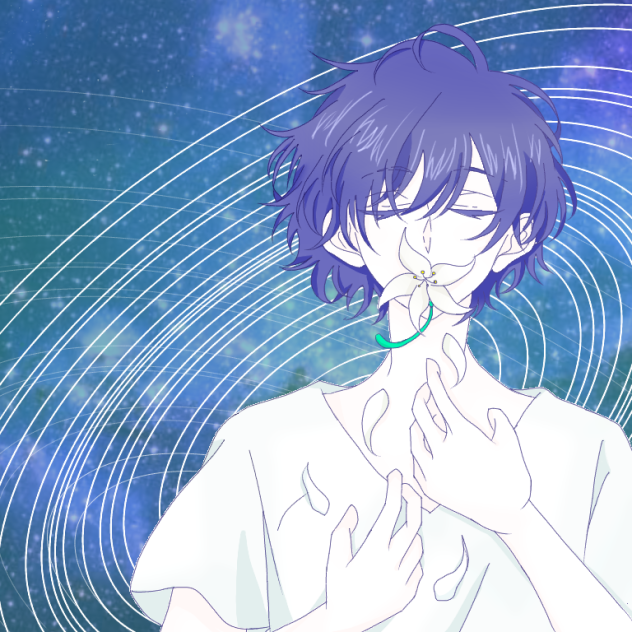 羽汰留さんの線画を塗らせていただきました