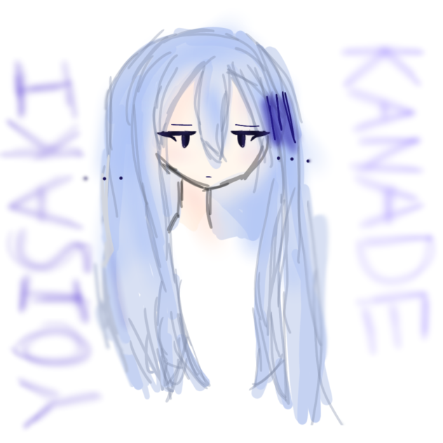 Kanade Yoisaki drawing