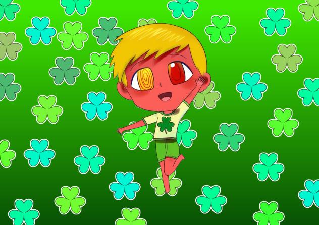 Hangy no yokie angia shamrock