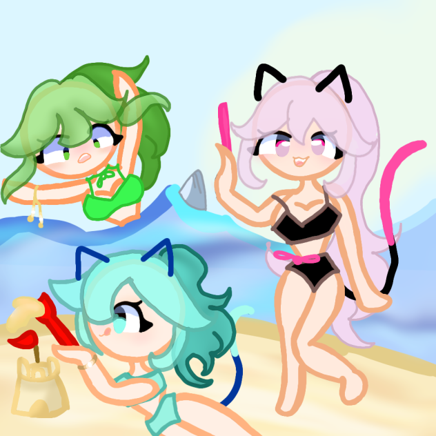 beach day  ⛱ 🌊