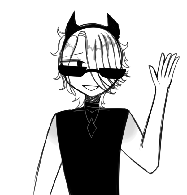 When I draw my Oc off memory…