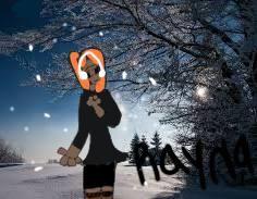 Amy in the winter 🌨 ❤