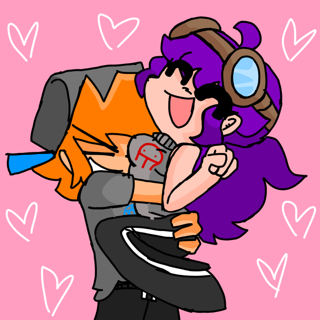 my friends version of bf and gf