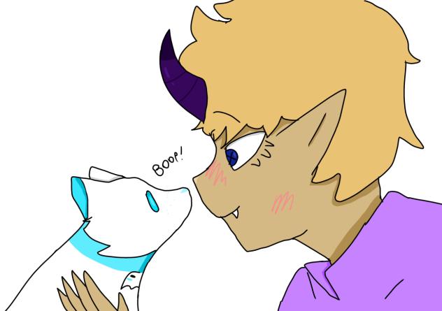 Ghost cat and Jay - ibisPaint