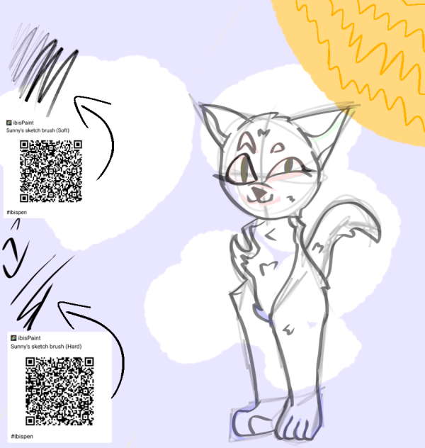 my sketch brushes(soft and hard)