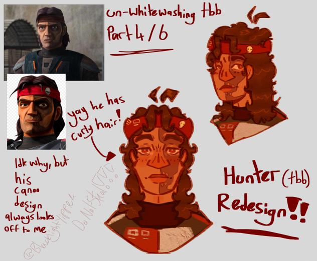 redesigning hunter tbb!! yay