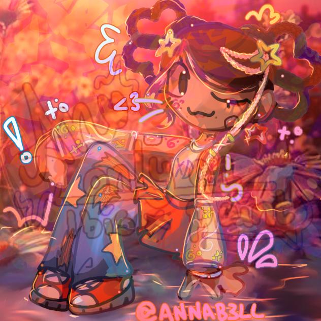 🌸sitting on a flower🌸