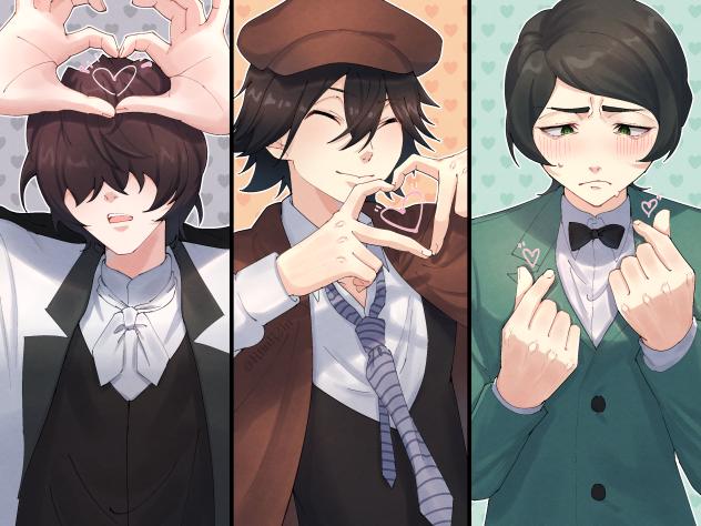 物奇組でハート♡