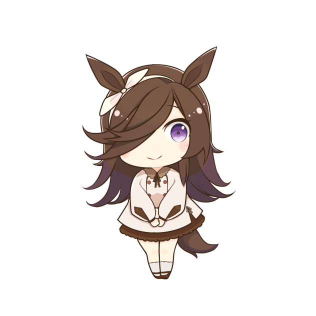 私服ライスシャワーちゃん