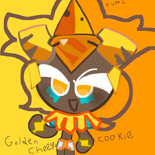 GOLDEN CHEESE COOKIE!