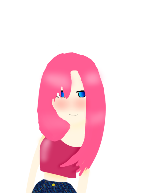 simple girl drawing 2