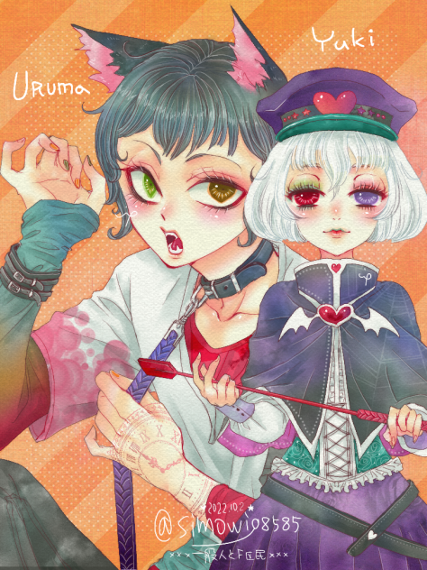 ハロウィン🐺がるる❤️🎃✨，