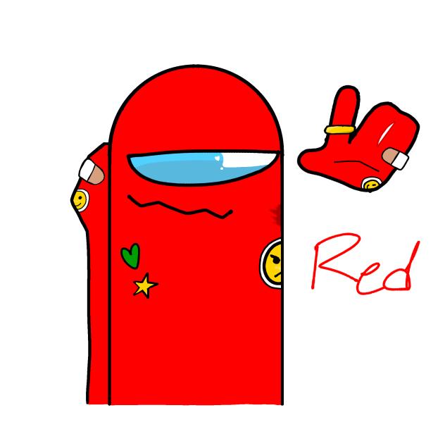 Red Imposter (In a different style idk)