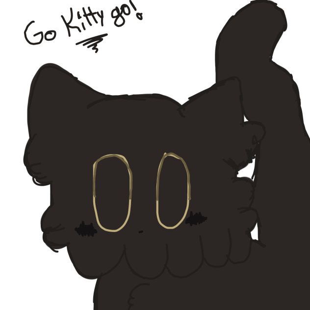 Go Kitty go! - ibisPaint