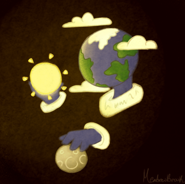 An old drawing finished