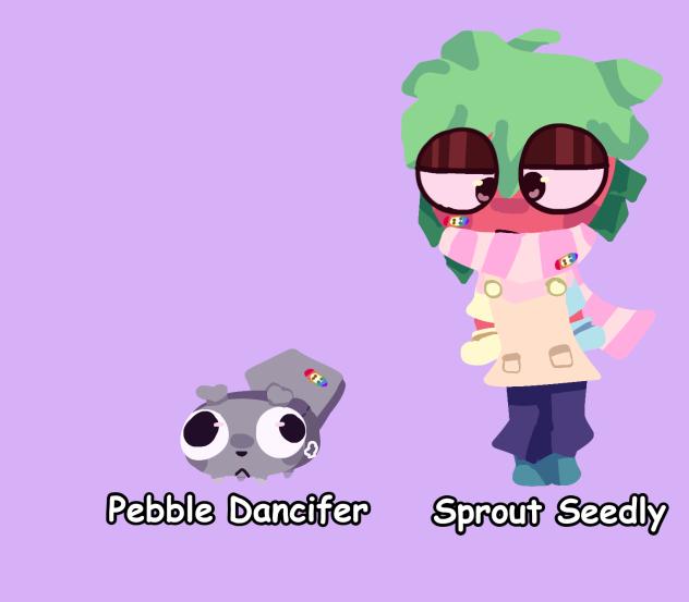 Sprout and Pebble designs for- forget it