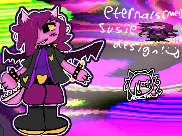 susie deltarune redesign !