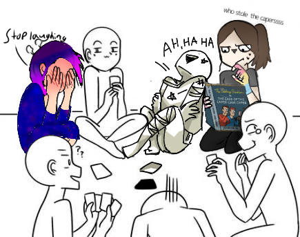 Card game collab - ibisPaint