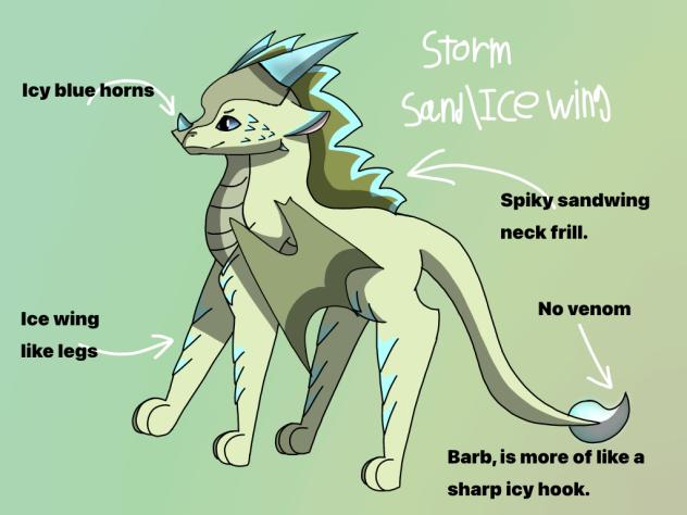 Storm, Sand-Icewing hybrid, WOF.