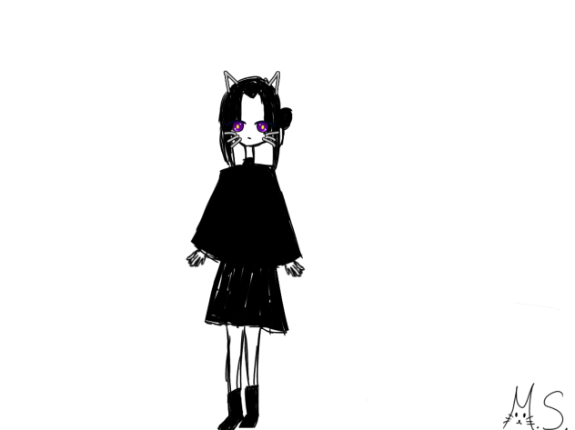 友達をイメージした落書き2