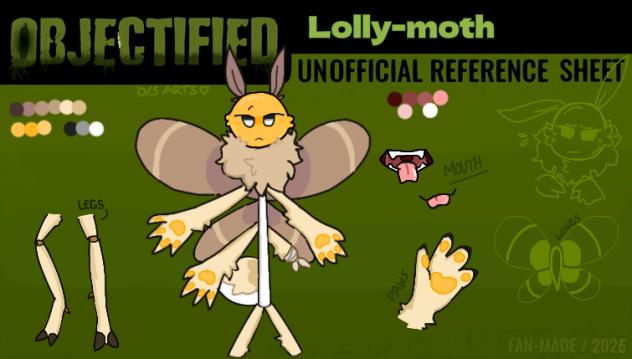 Lolly-moth objectified C's