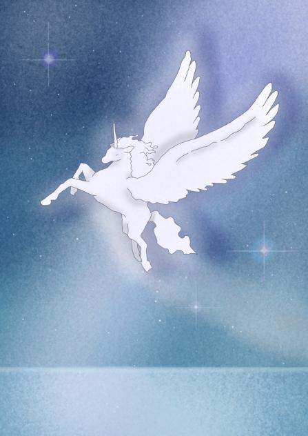 ユニコーンの落書き